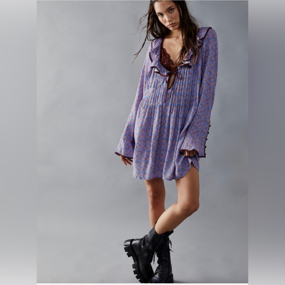 Free People Blossom Baby Mini Dress